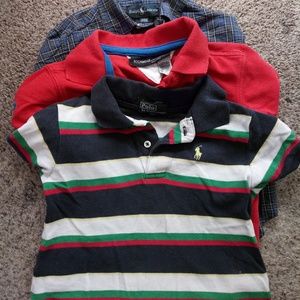 LOT OF BOY COLLAR SHIRTS SIZE 24M